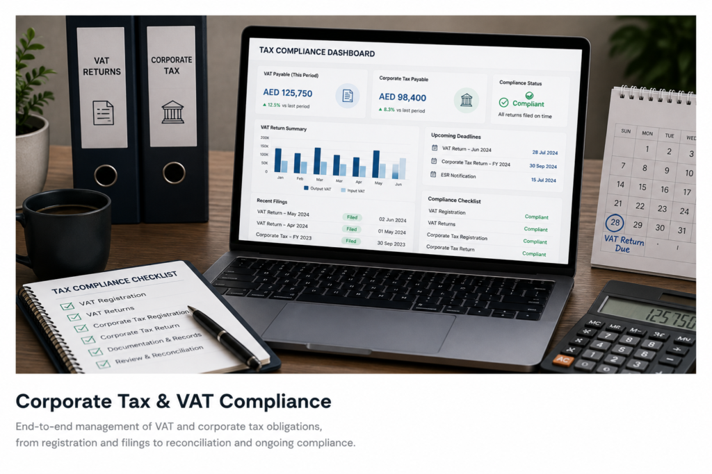 Corporate Tax & VAT Compliance